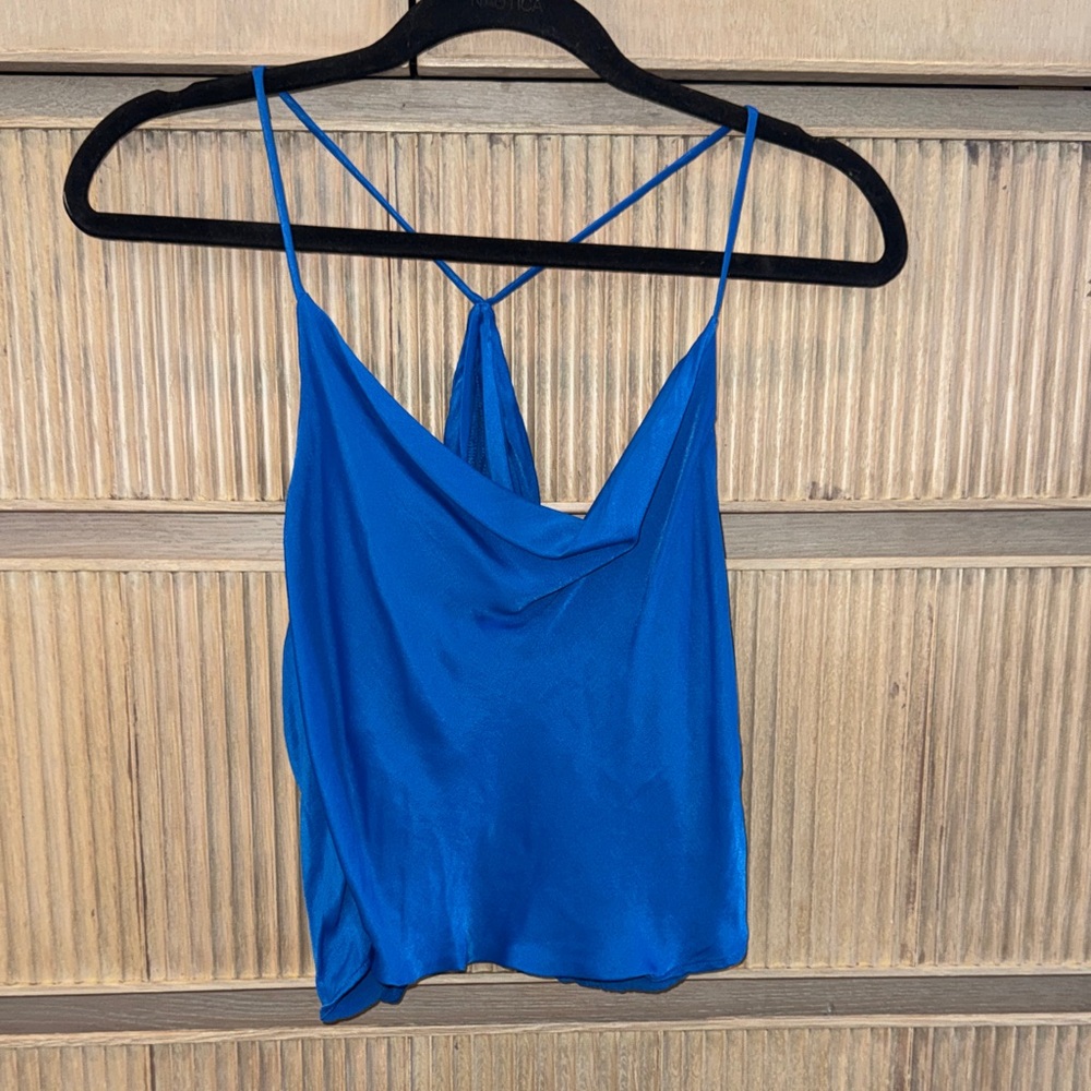 Zara Vibrant Blue Cami Top